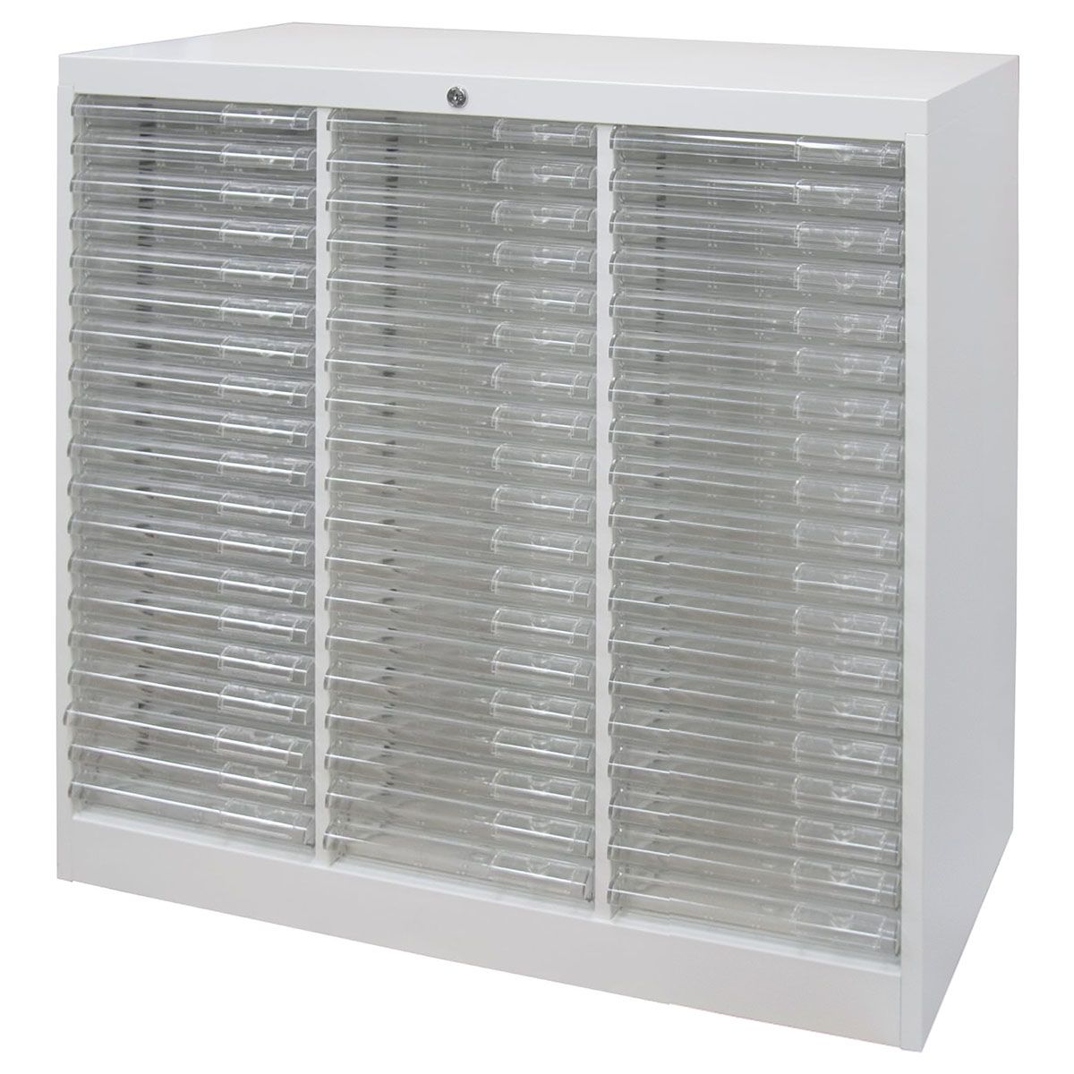 オールロックキャビネット ワンロックス BZタイプ 3列 浅型19段 BZ-357C-画像1