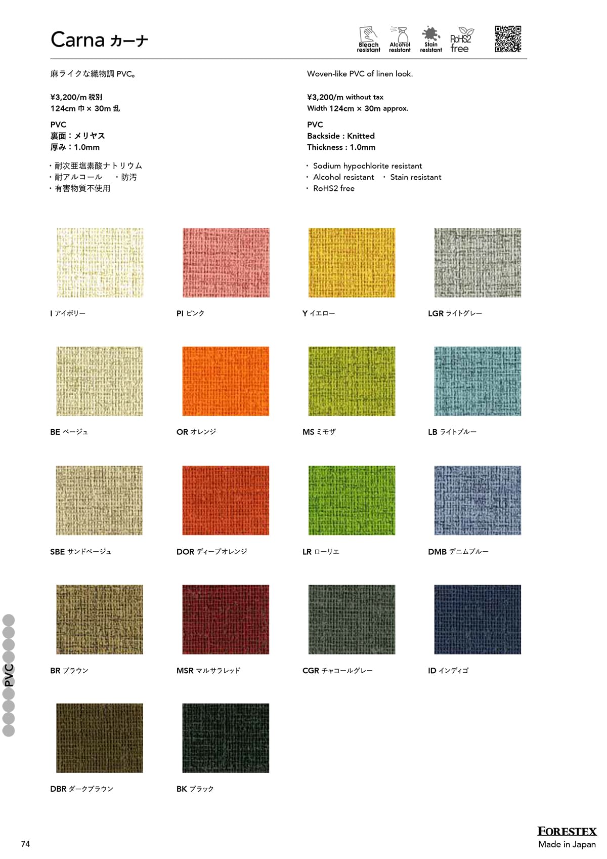 森傳 MORIDEN カタログ P74