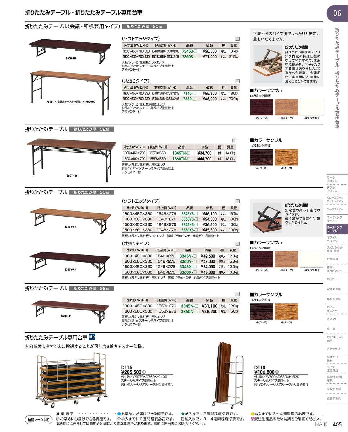 ナイキ NAIKI カタログ P405
