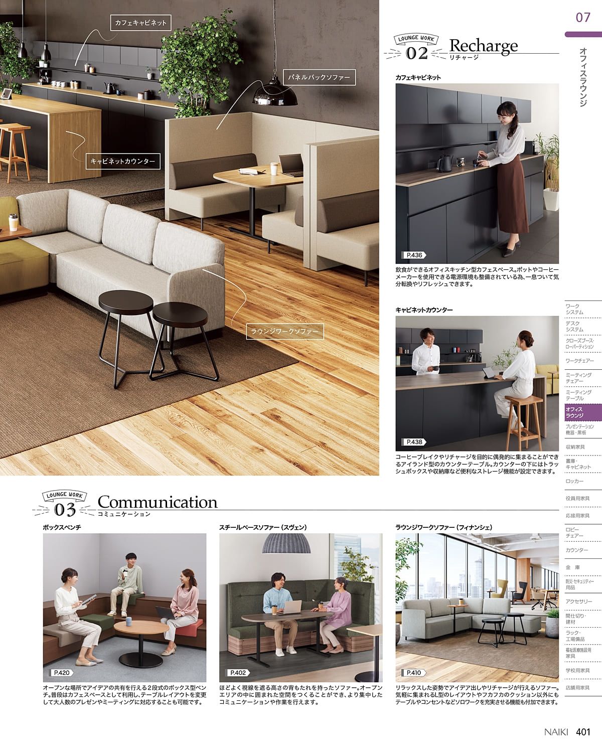 ナイキ NAIKI カタログ P401