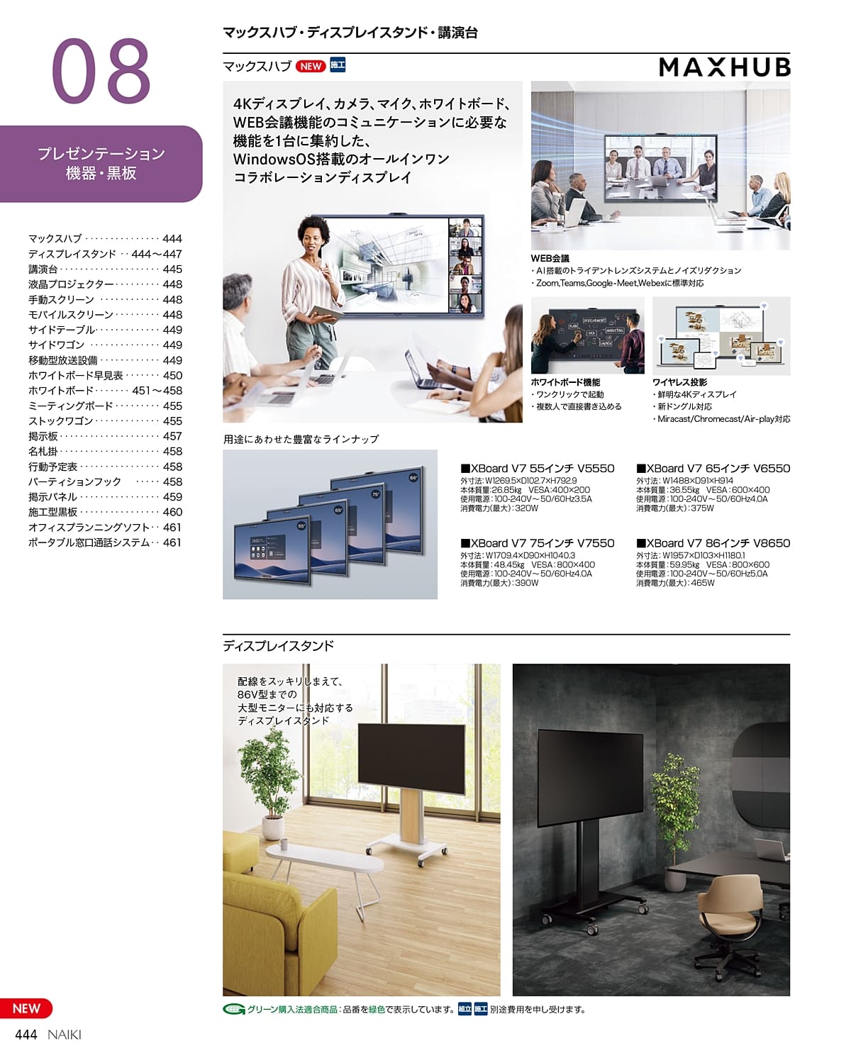 ナイキ NAIKI カタログ P444