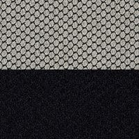 背：グレー／座：ブラック（布地）