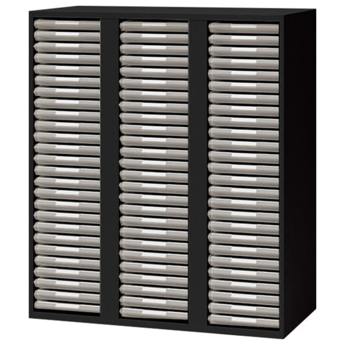 CW-0911ALS-B A4用 3列・浅型26段 下置用 ブラックタイプ-画像1