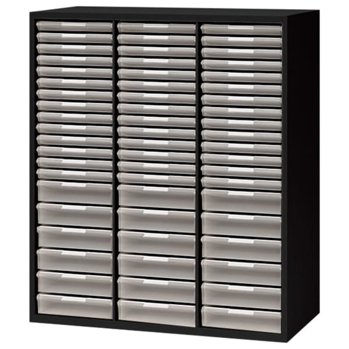 CW-0911BLC-B A4用 3列・浅型14段・深型6段 下置用 ブラックタイプ-画像1