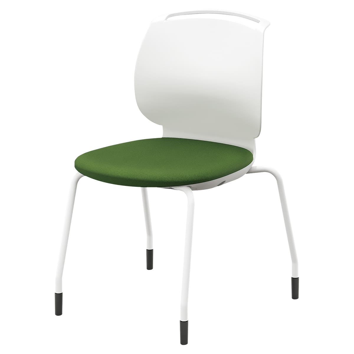 ナイキ ミーティングチェアー E483FKC-H3-IBL □NAIKI ミーティングチェアー(肘無) E433型 E433VBBK(6567548)[送料