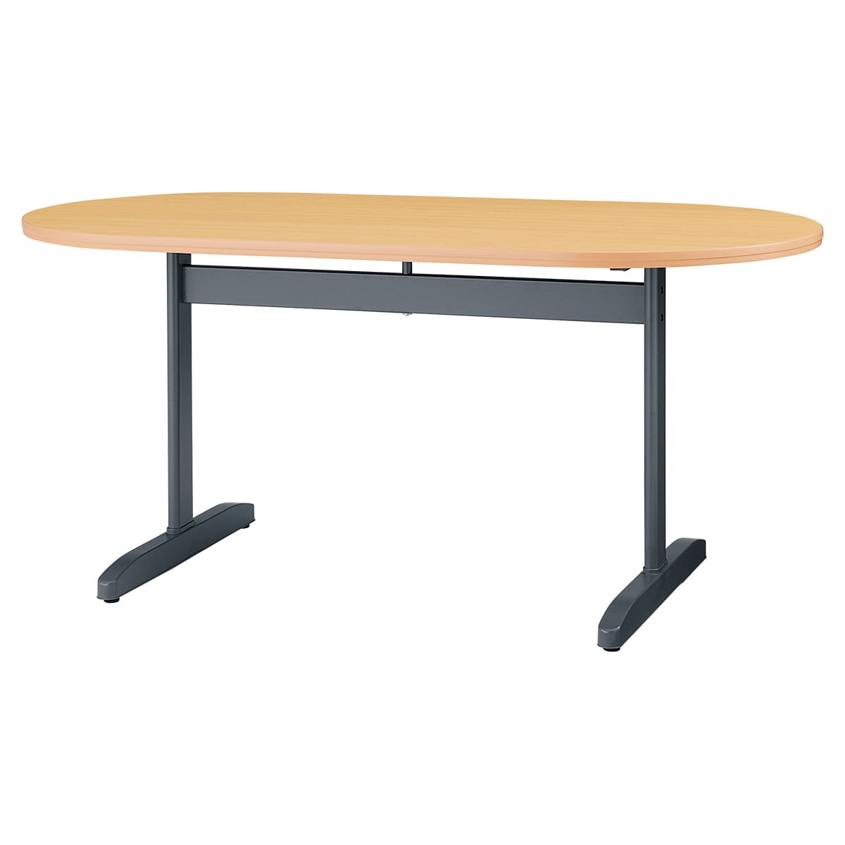 KHE型 テーブル 楕円型 H700mm-画像1