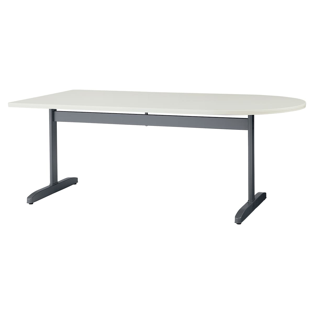 KHE型 テーブル 半楕円型 H700mm-画像1