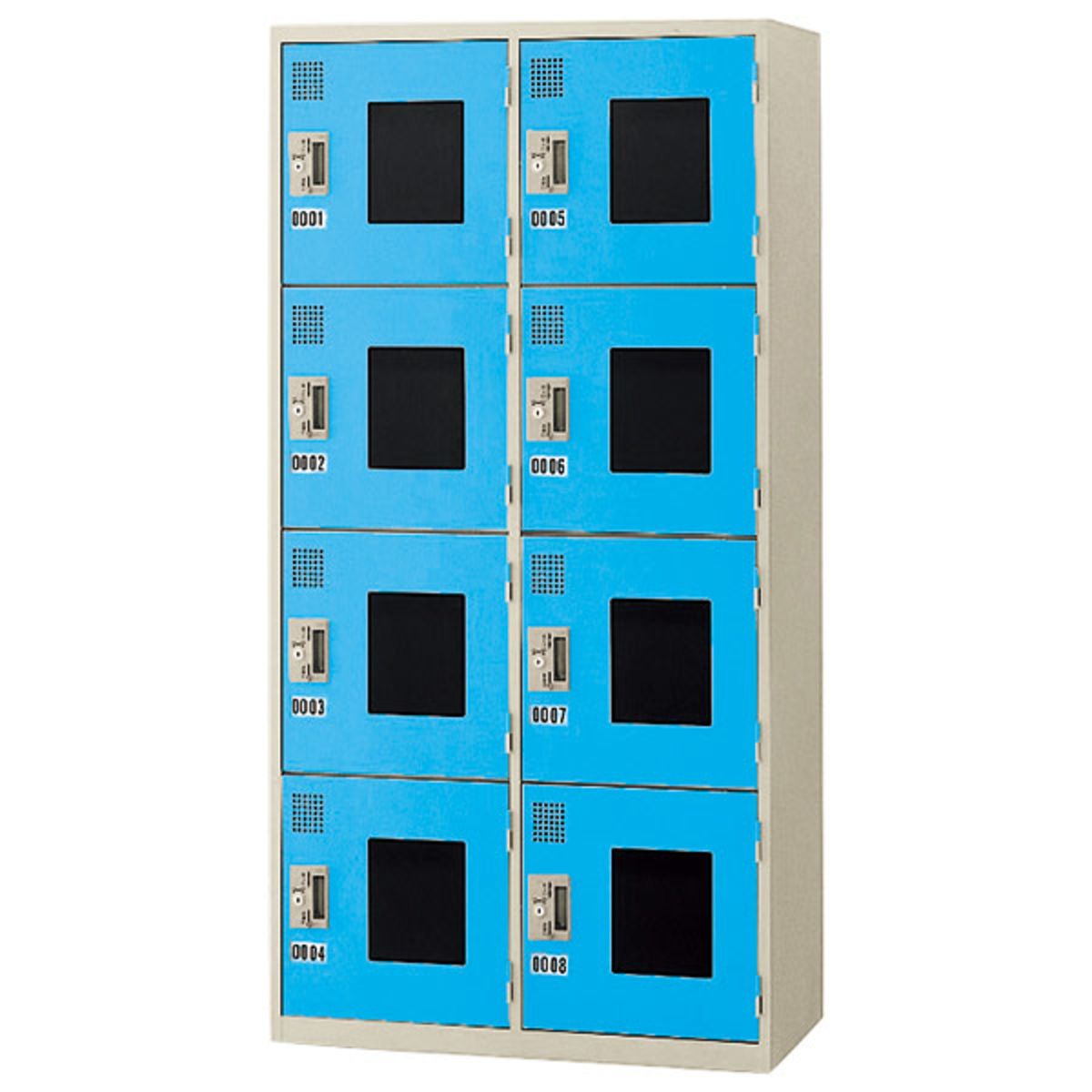 KR-2408AN コインロッカー リターン式 8人用-画像1