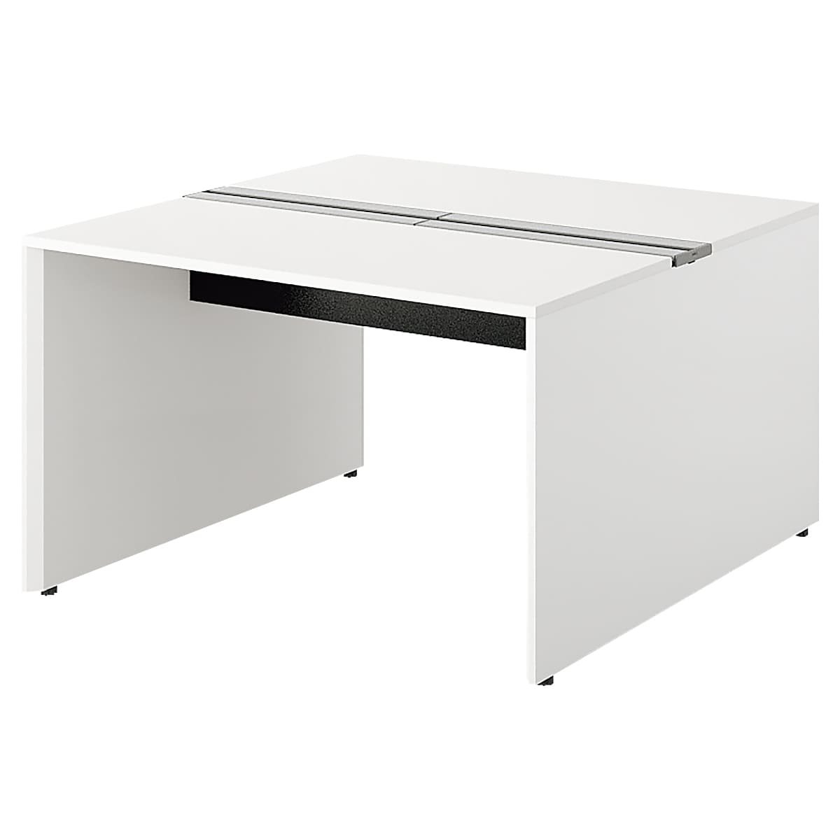 モルノート ワークテーブル 両面ハイタイプ 基本型 D1400mm-画像1