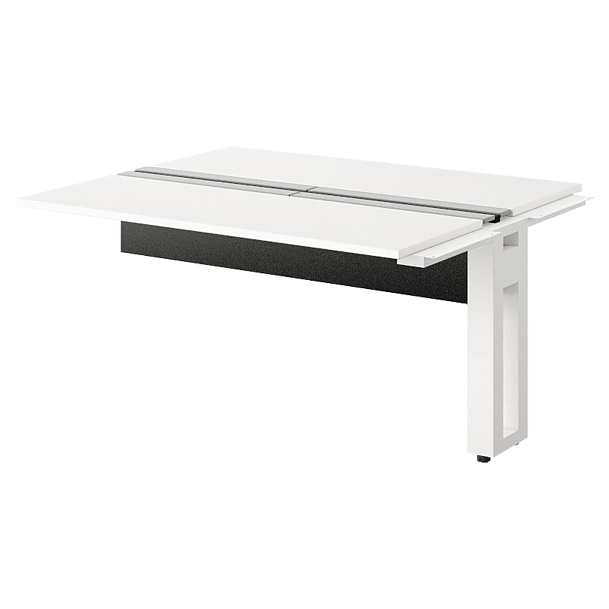 モルノート ワークテーブル 両面タイプ 連結型 D1200mm-画像1