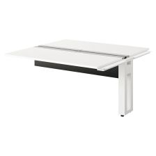 モルノート ワークテーブル 両面タイプ 連結型 D1400mm