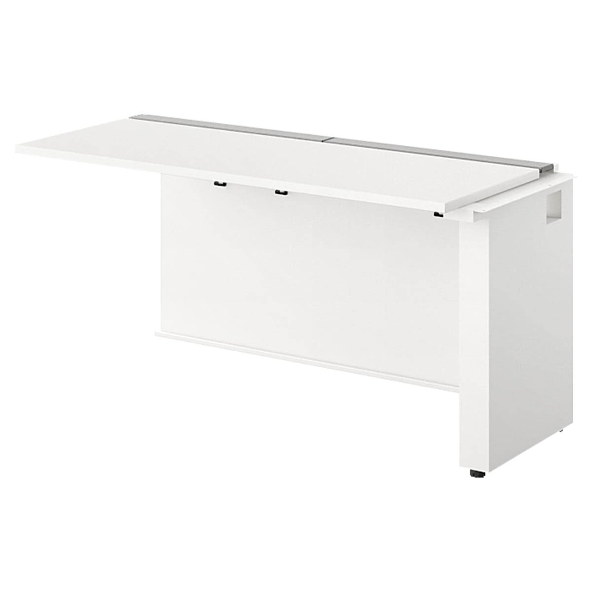 モルノート ワークテーブル 片面タイプ 連結型 D615mm-画像1