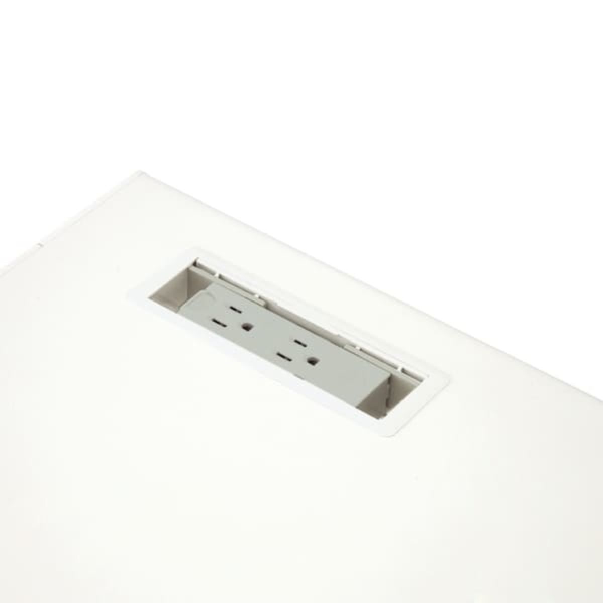 コンセントなど 耐トラ付サイドタップ3個口白｜YAZAWA CORPORATION