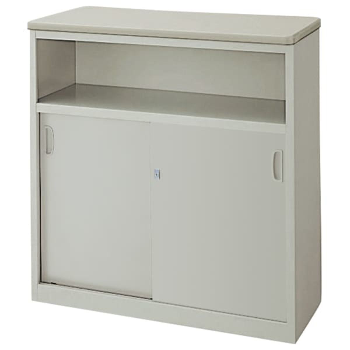 SNC型 ハイカウンター 錠付・棚付タイプ W900-画像1