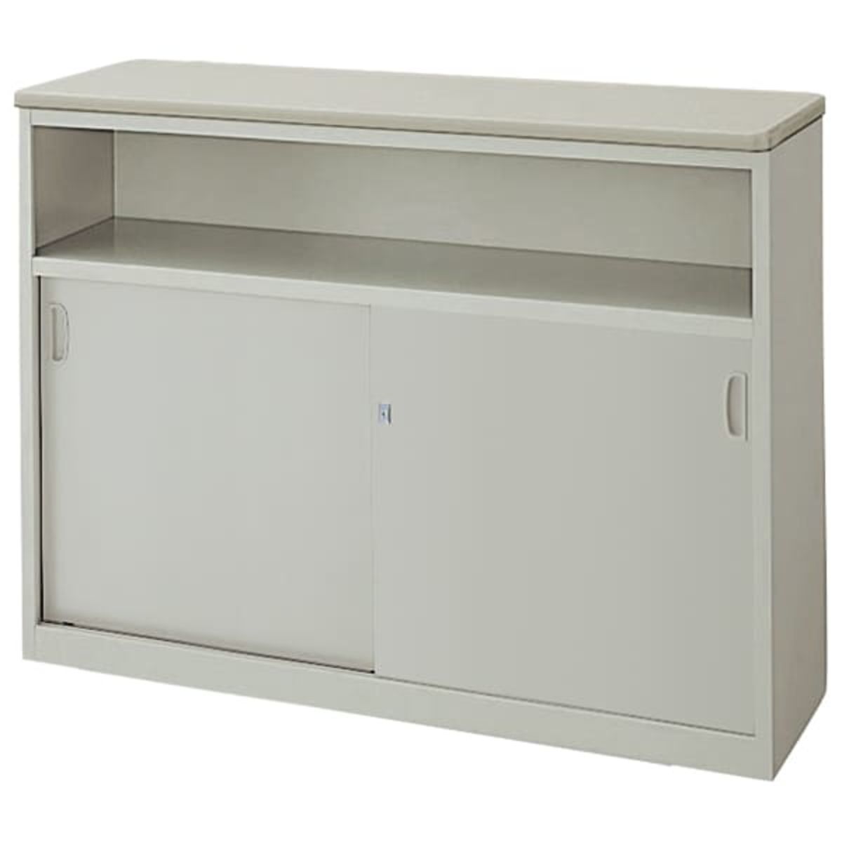 SNC型 ハイカウンター 錠付・棚付タイプ W1200-画像1
