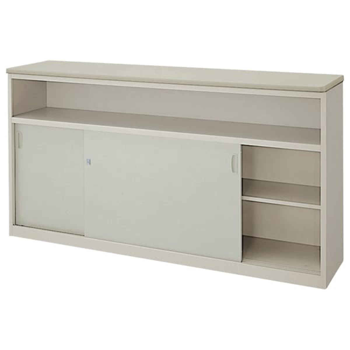 SNC型 ハイカウンター 錠付・棚付タイプ W1800-画像1