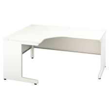 デスク　白 XEHH1612CT ワークデスク ホワイト｜ナイキ（NAIKI）