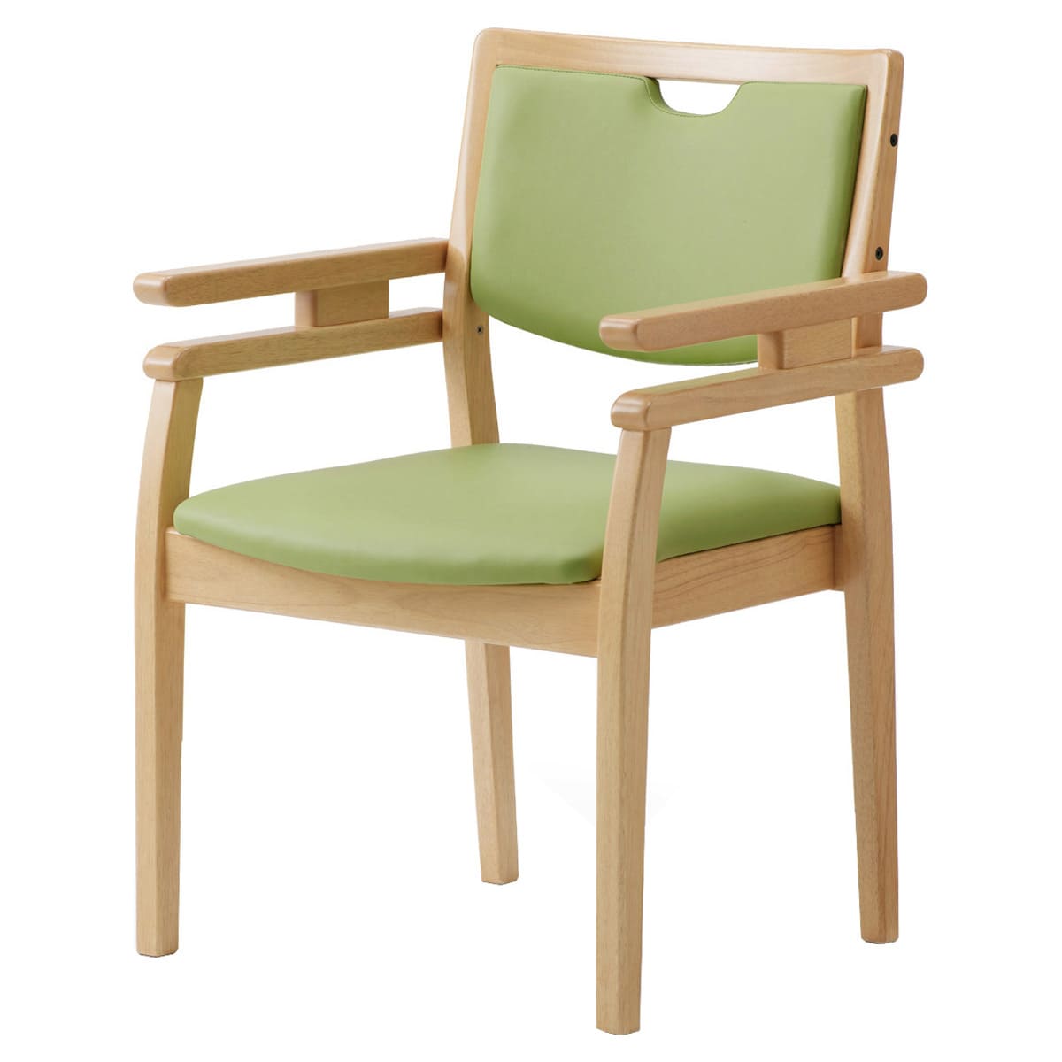 2個セット】 NAZERO ナゼロ アームチェア 木製 椅子 ハングアーム