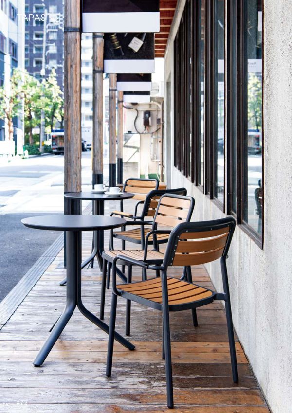 タパス テネリフェアームチェア/チークのカタログ画像-2