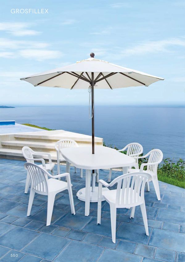 ゴーフィレックス マイアミアームチェア｜ニチエスのプラスチック椅子