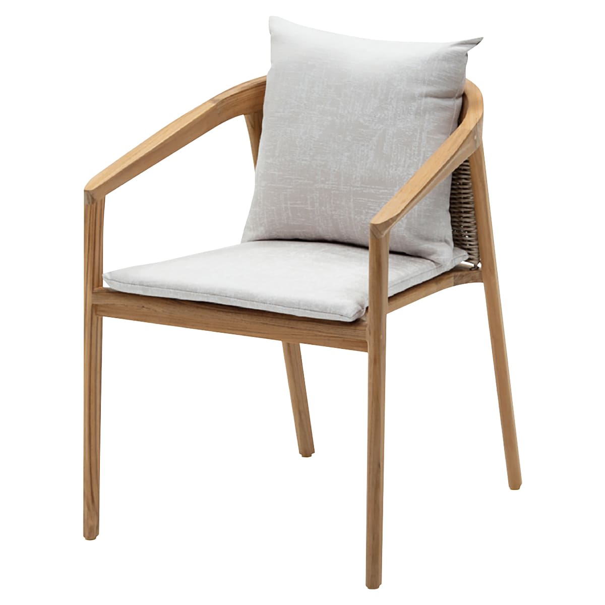 ミューズ ウーブンスタッキングアームチェア-画像1