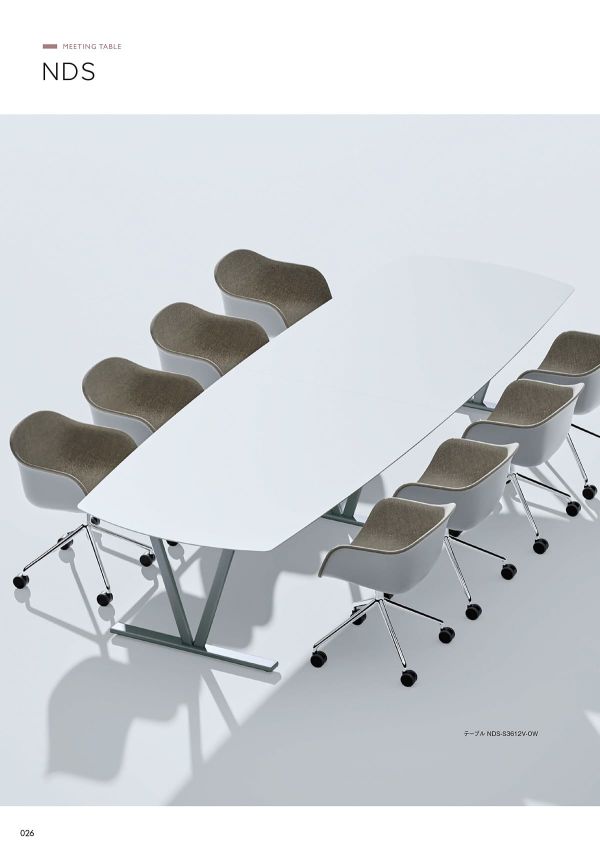 NDS テーブル オーバル型のカタログ画像-3