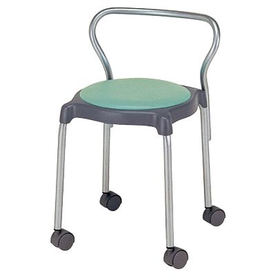 CUPPO-BC キャスター脚 背付｜ニシキ工業のスツール