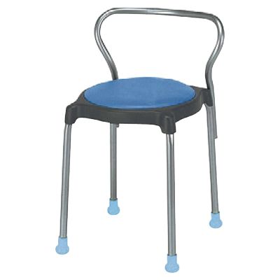 CUPPO-B 4本脚 背付｜ニシキ工業のスツール