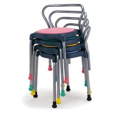 CUPPO-B 4本脚 背付｜ニシキ工業のスツール