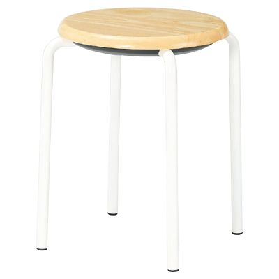 キツツキ　スツール 飛騨産業 ミルクスツール キツツキマーク 花台 椅子 ヴィンテージ/HIDA