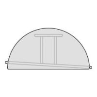 W1200×D600（半円）