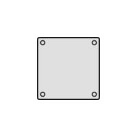 W900×D900（角天板）