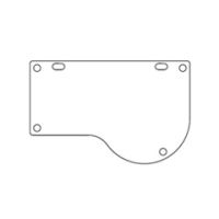 W1400×D900（右ラウンド）