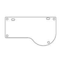 W1600×D900（右ラウンド）