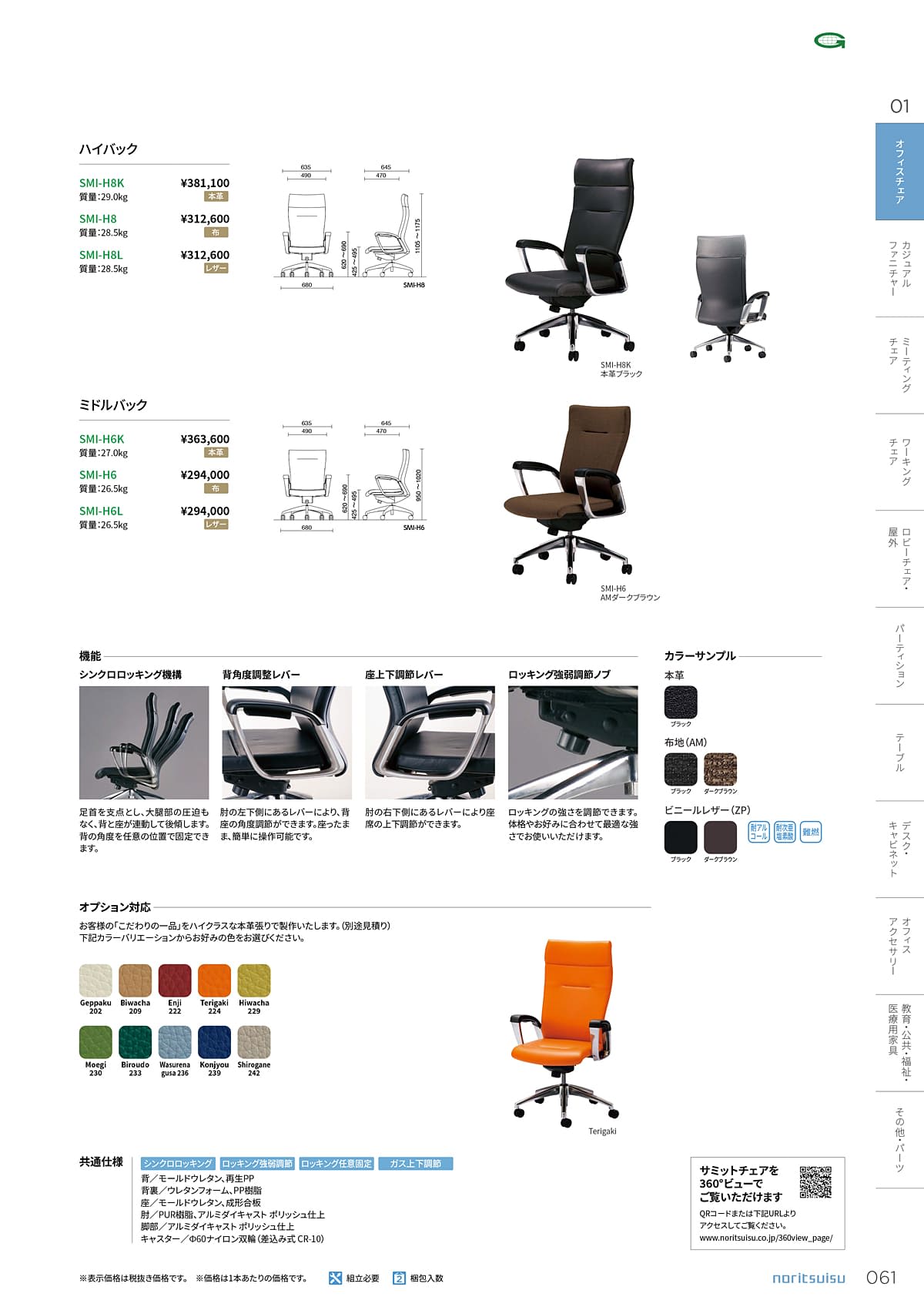 ノーリツイス NORITSUISU カタログ P61
