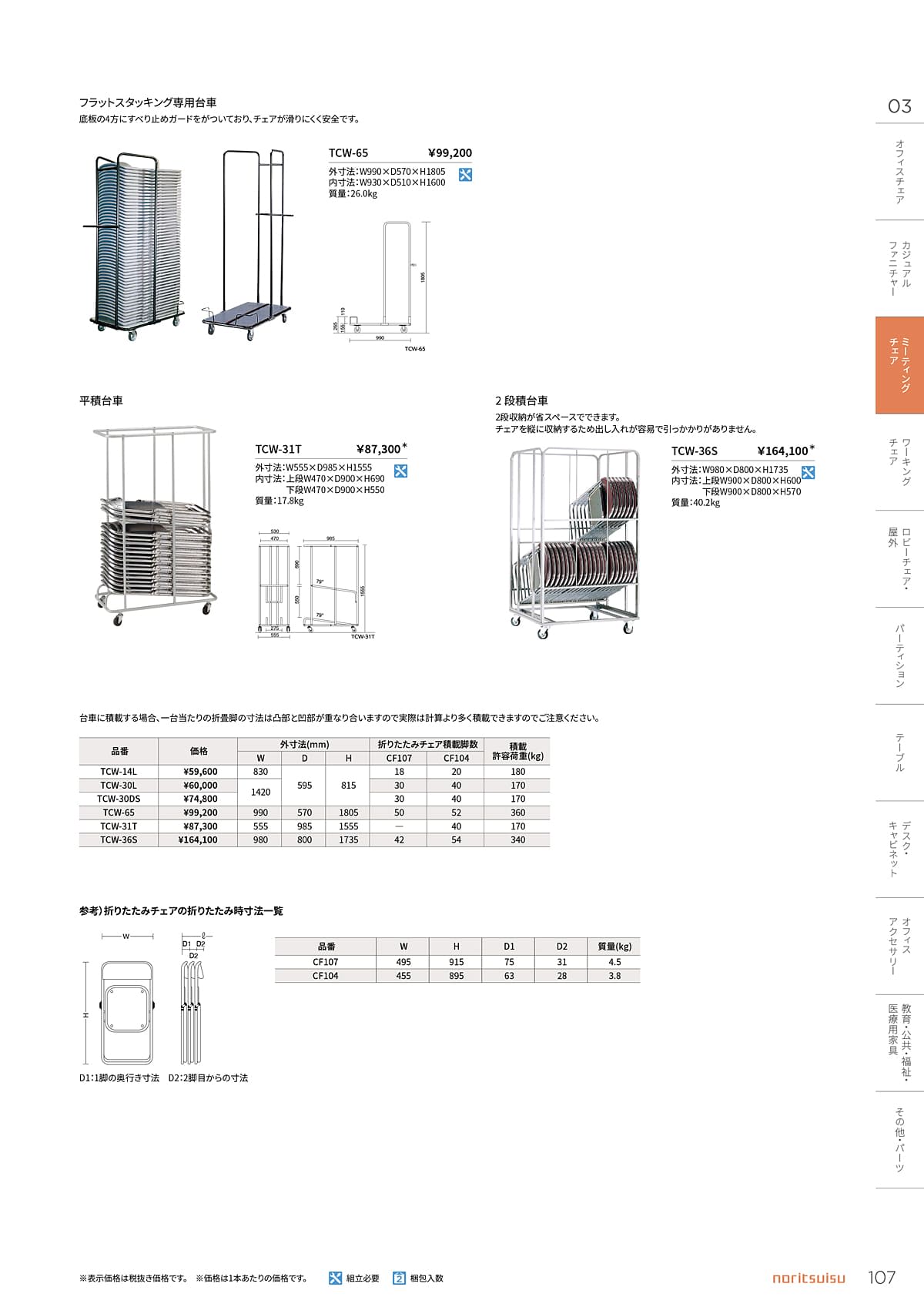 ノーリツイス NORITSUISU カタログ P107