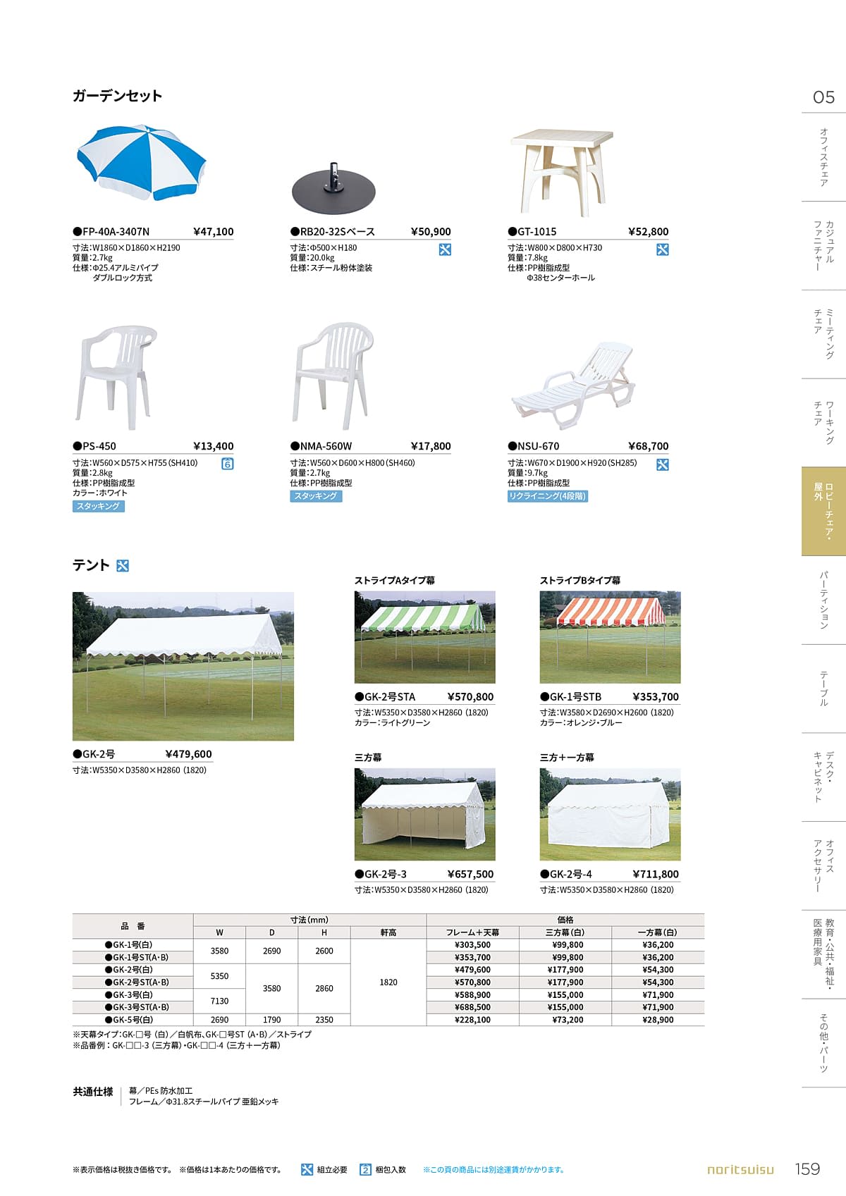 ノーリツイス NORITSUISU カタログ P159