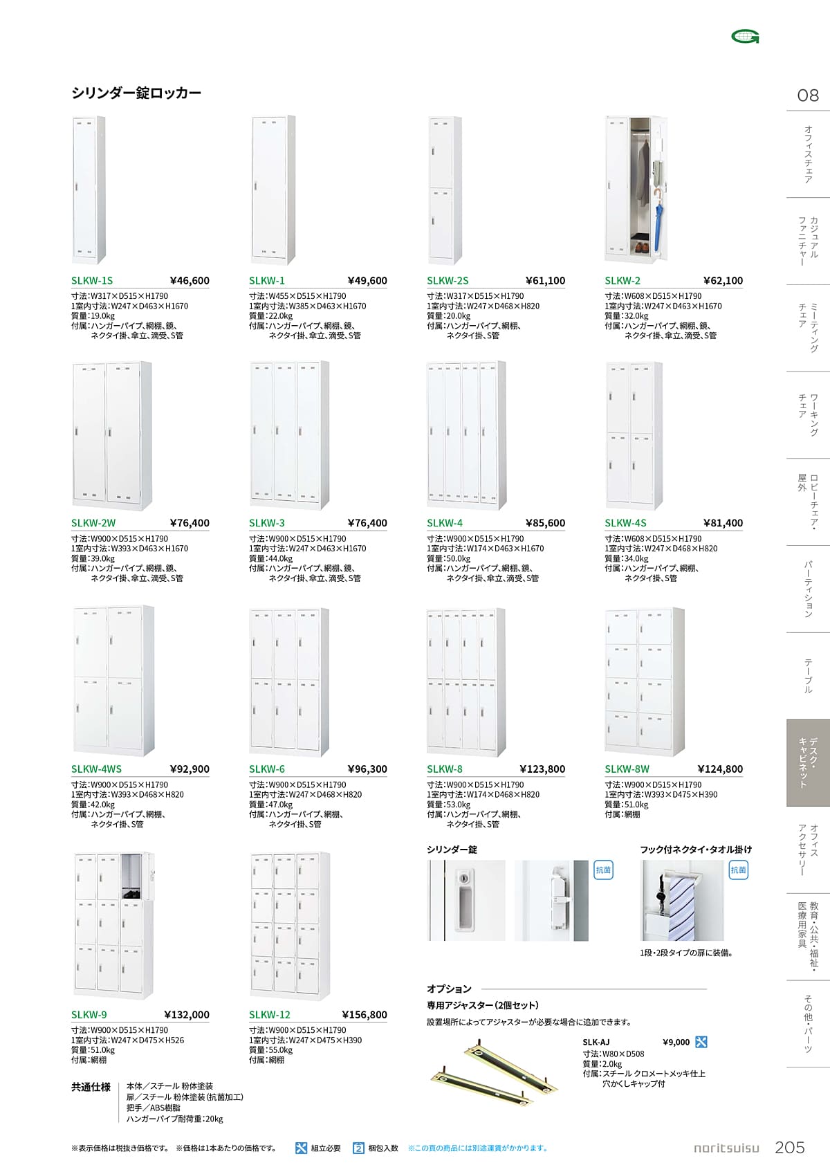 ノーリツイス NORITSUISU カタログ P205