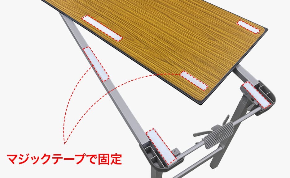工具不要で簡単に組立・交換