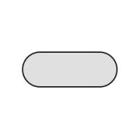 W1800×D900（楕円）