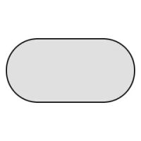 W2400×D1200（楕円）