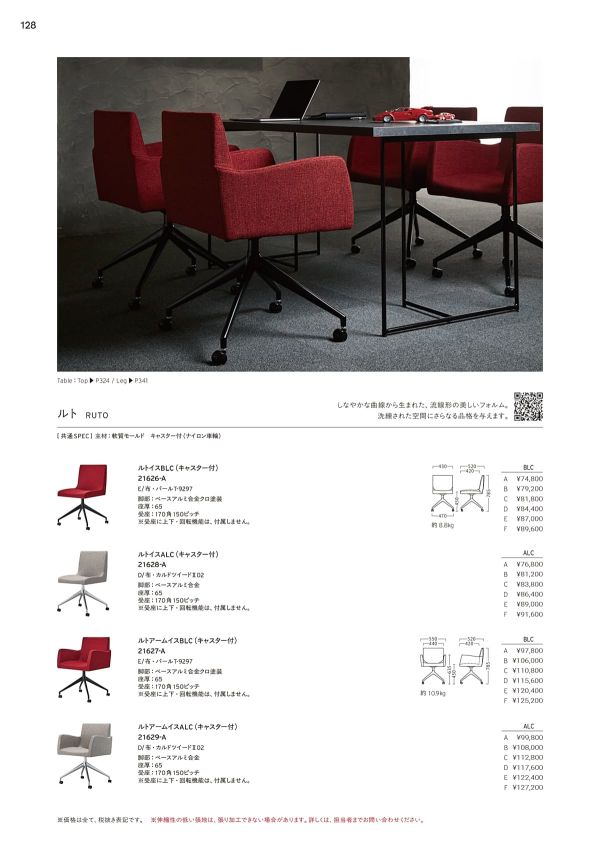 ルトアームイス キャスター付のカタログ画像-1