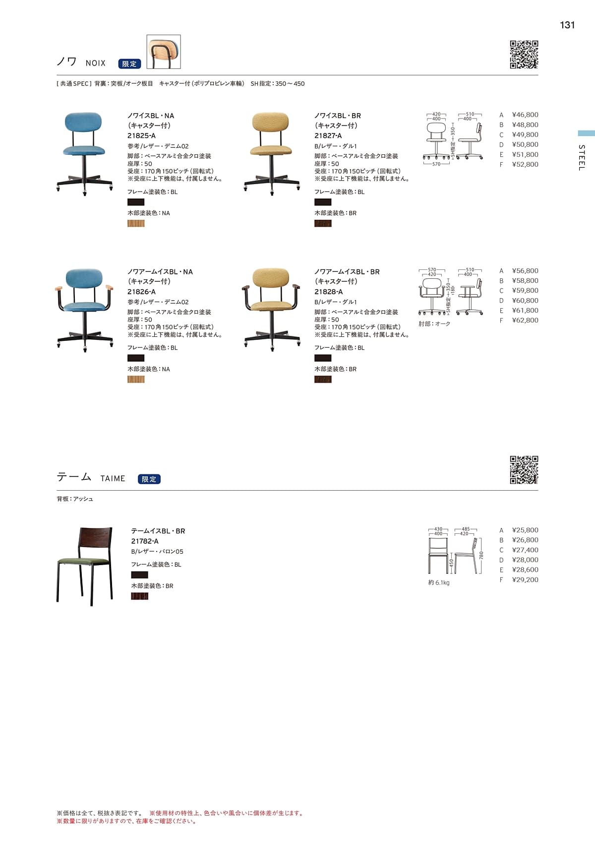 プロシード Proceed カタログ P131