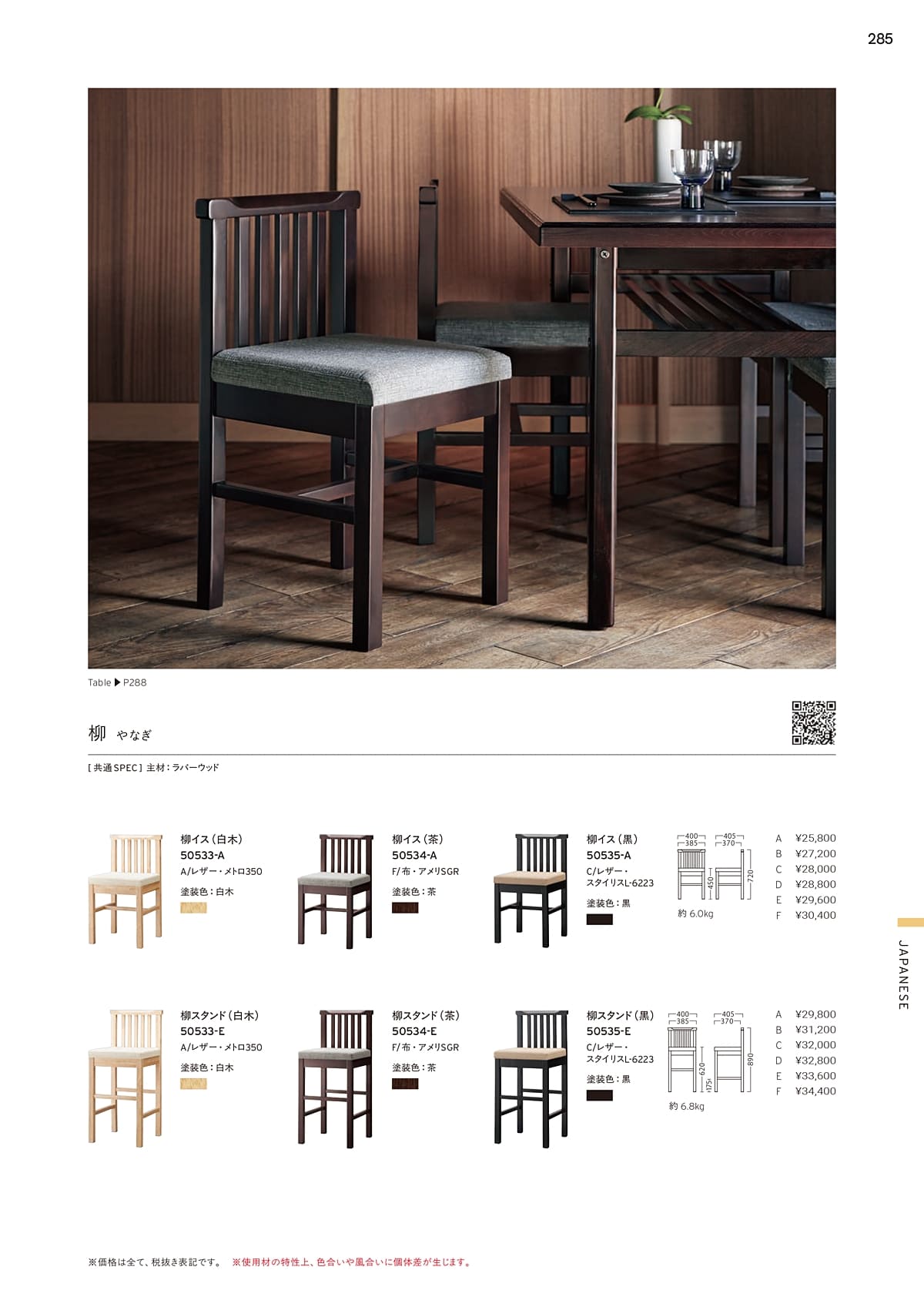 プロシード Proceed カタログ P285
