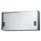 吊戸棚ステンレス製 ステンレス吊戸棚 ガラス戸 1800×300×750 東製作所 AS