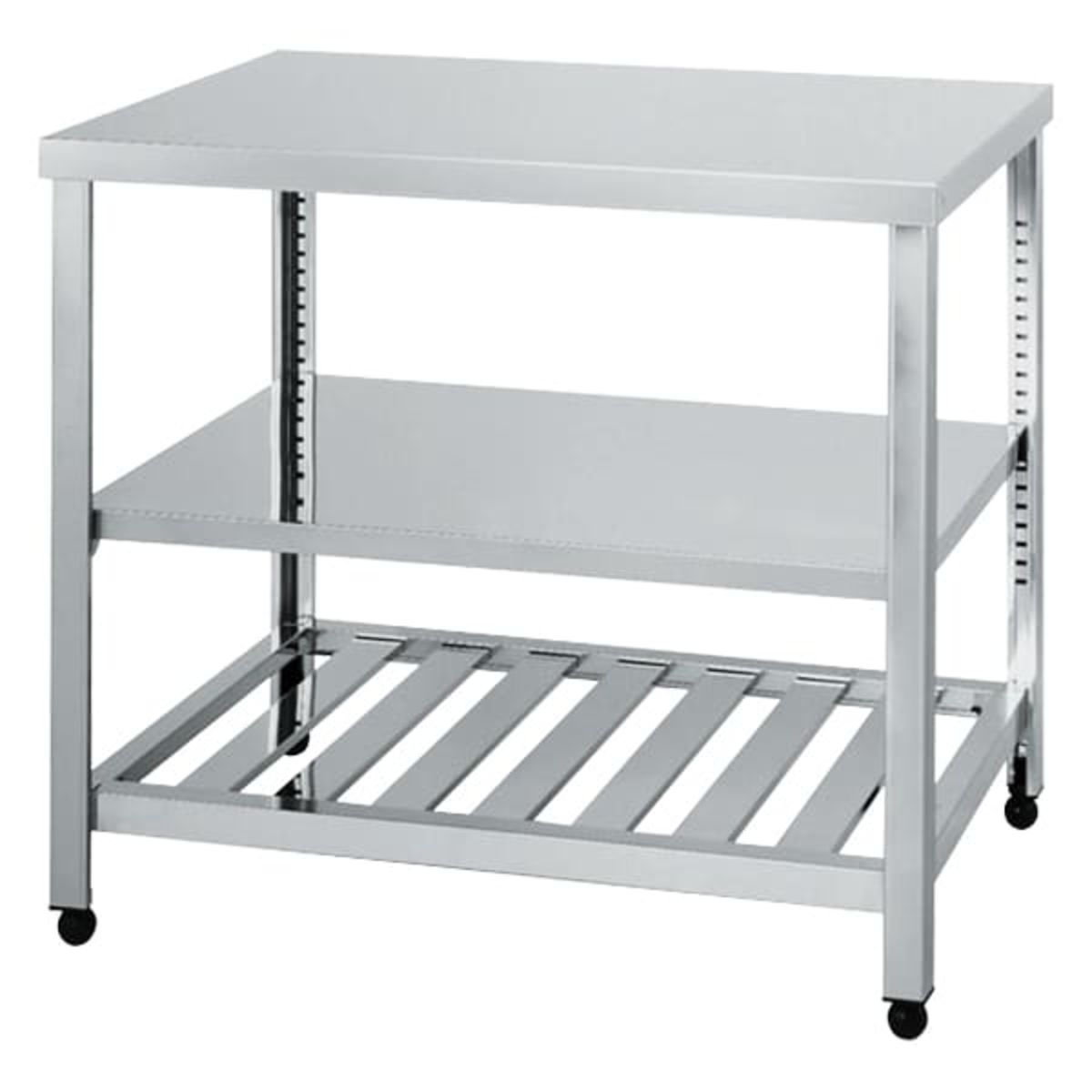 作業台 二段スノコ （中段ベタタイプ）-画像1