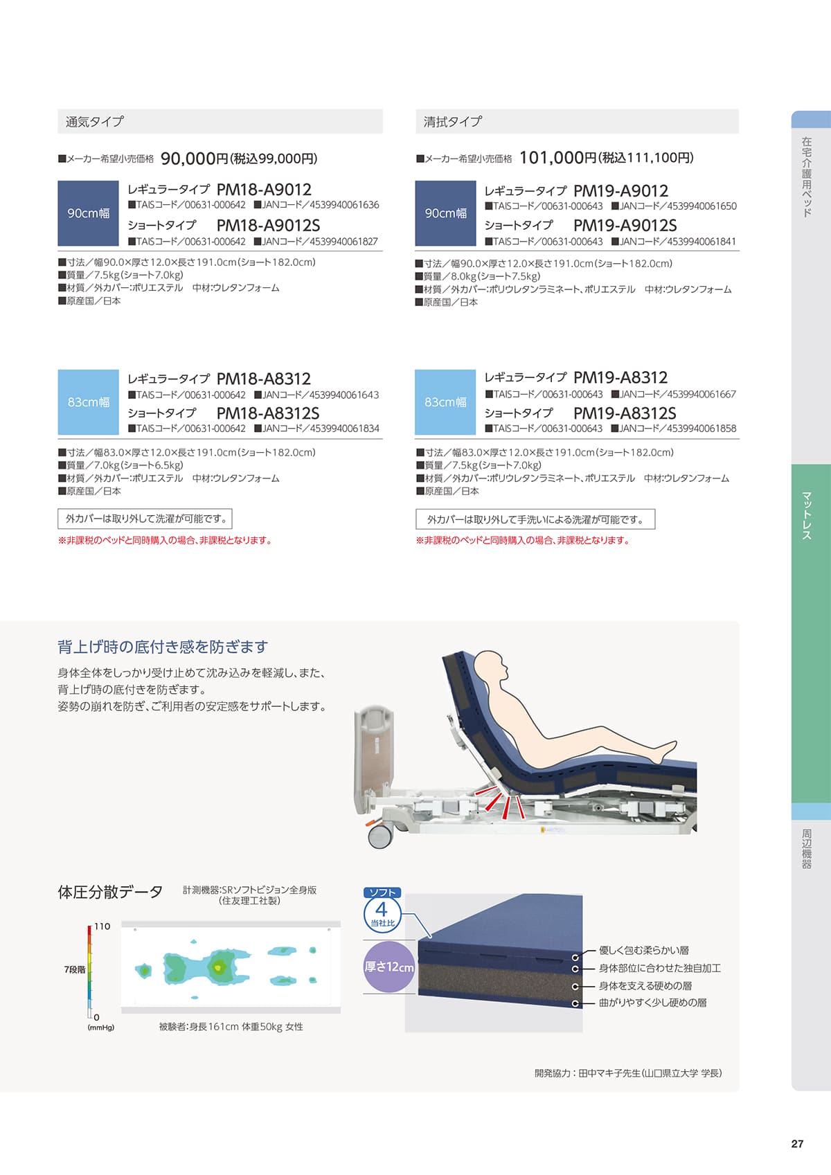 プラッツ（在宅介護ベッド） Platz カタログ P27