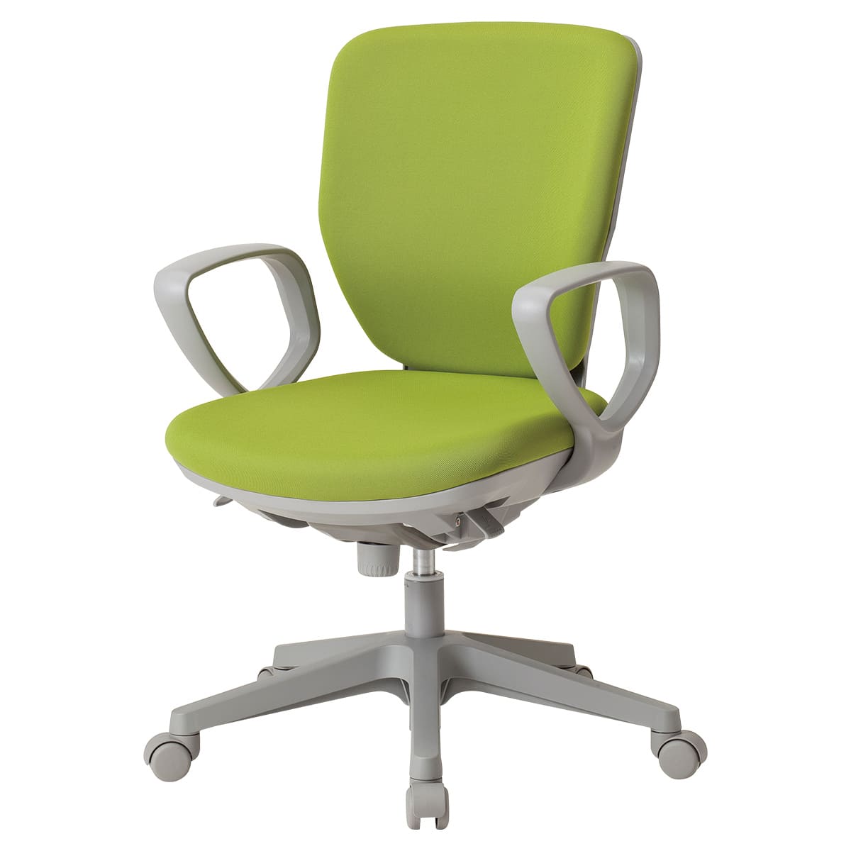 WA-2550 オフィスチェア サークル肘-画像1