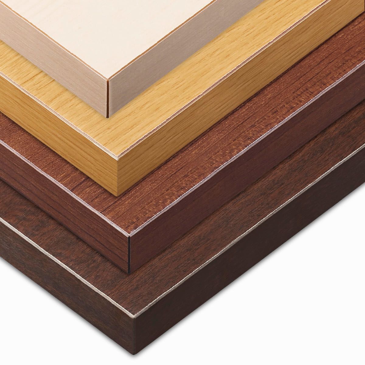 TP-190 メラミン化粧板天板 共巻きエッジ-画像1