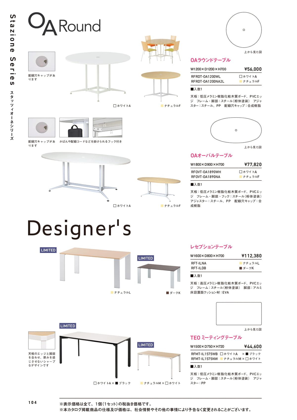 アールエフヤマカワ R.F.Yamakawa カタログ P104